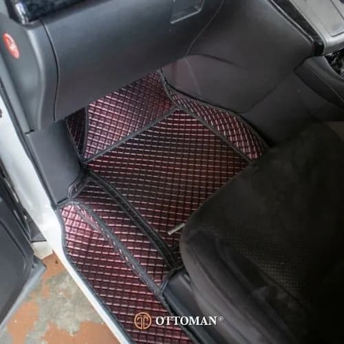 Toyota Alphard Galaxy Series Red — real install