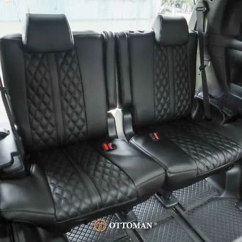 Toyota Alphard fitted with Adamas Full Black seat covers