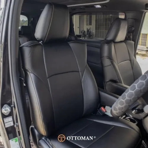 Toyota Alphard fitted with Ottoman seat covers