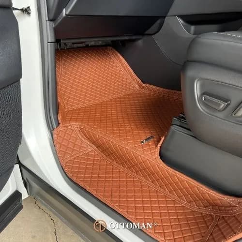 Toyota Alphard Classic Series Porsche Orange — real install