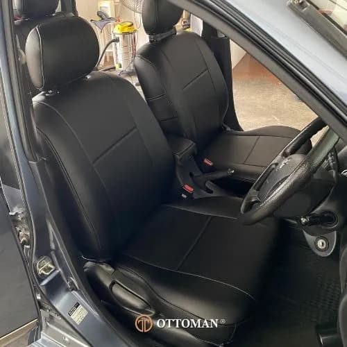 Toyota Avanza fitted with Full Black seat covers