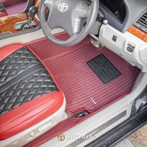 Toyota Camry Titanium Series maroon — real install