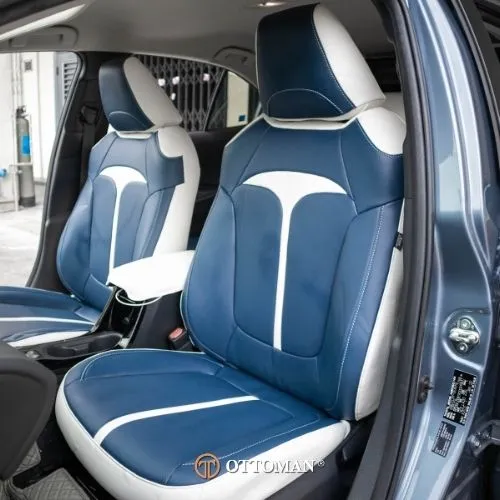 Toyota Corolla Altis Titan Series Denim Blue & White — real install