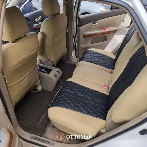Toyota Harrier Adamas Series Black & Khaki — real install