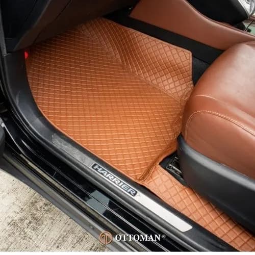 Toyota Harrier Classic Series Porsche Orange — real install