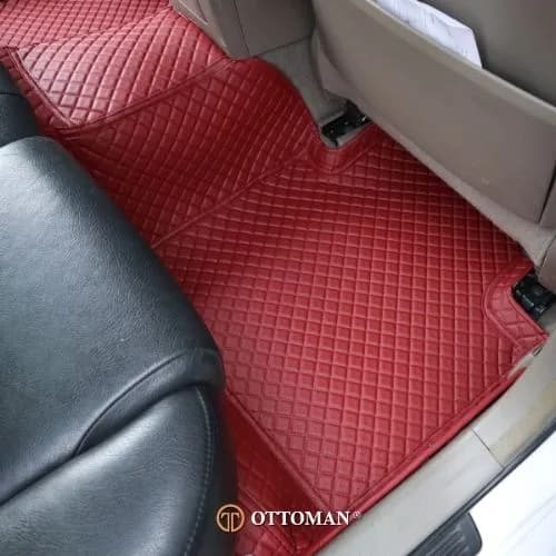Toyota Mark-X fitted with Classic Red 3D car mats