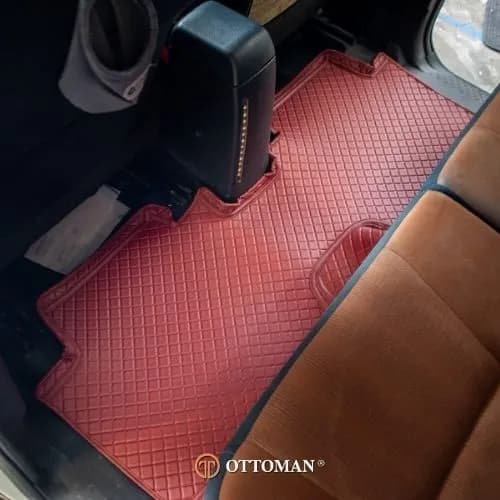 Toyota Sienta fitted with Classic Red 3D car mats