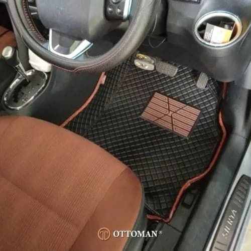 Toyota Sienta fitted with Ottoman 3D car mats