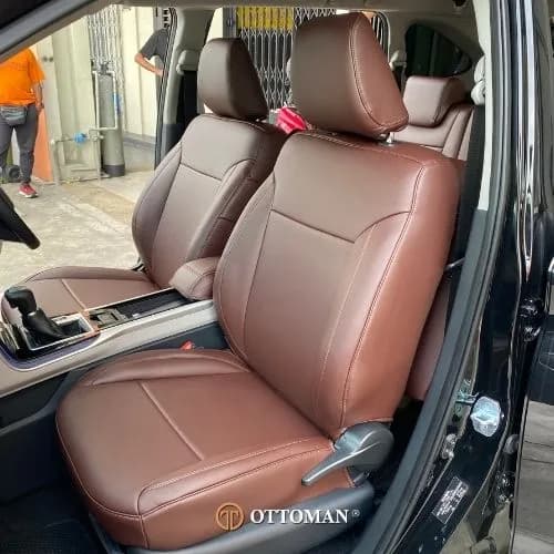 Toyota Veloz fitted with Full Brown seat covers