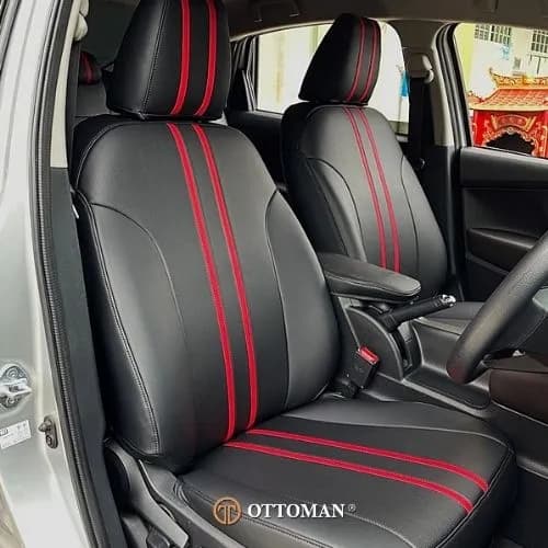 Toyota Vios Eleven Series Black + Red — real install