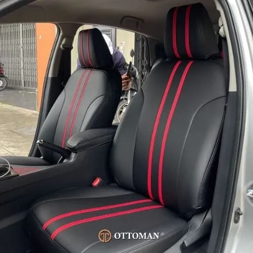 Toyota Vios Eleven Series Black + Red — real install