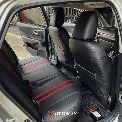 Toyota Vios Eleven Series Black + Red — real install