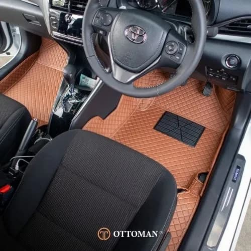 Toyota Yaris Classic Series Porsche Orange — real install