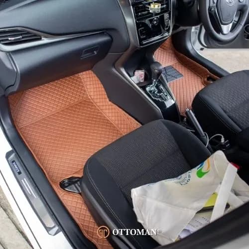 Toyota Yaris Classic Series Porsche Orange — real install
