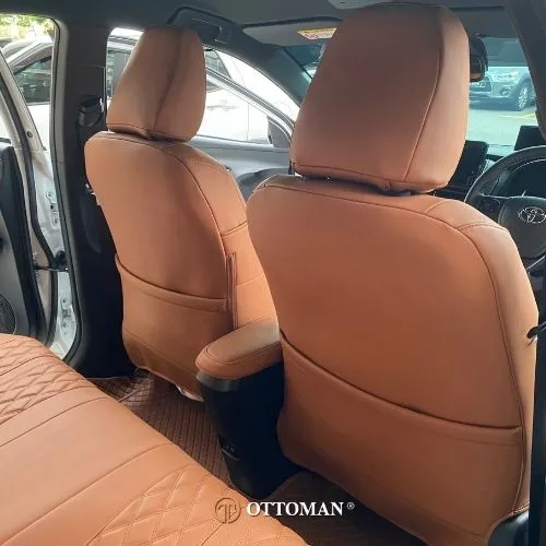 Toyota Yaris Adamas Series Full Caramel — real install