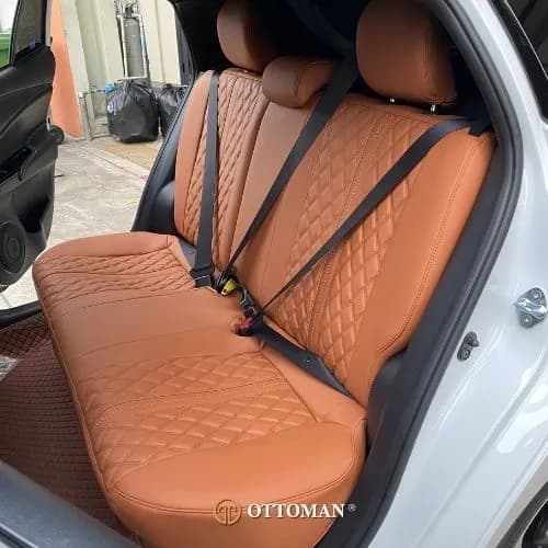 Toyota Yaris Adamas Series Full Caramel — real install