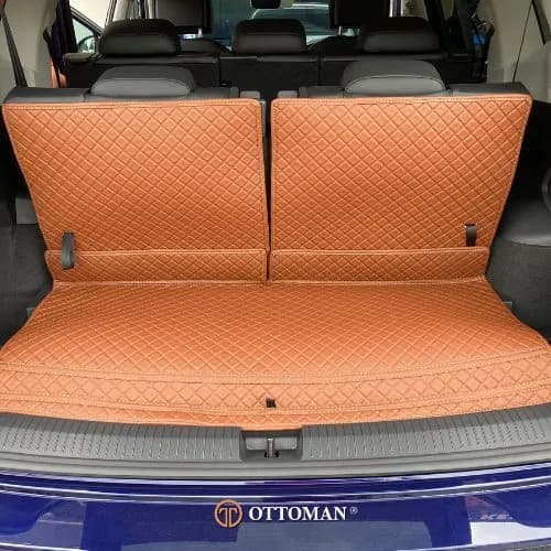 Volkswagen Tiguan Allspace Classic Series Porsche Orange — real install