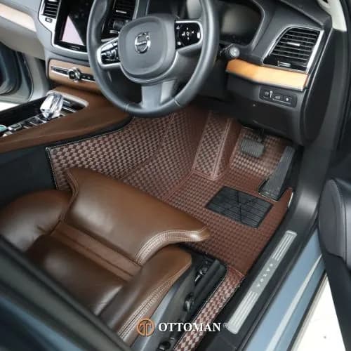 Volvo XC-90 fitted with Brown 3D car mat