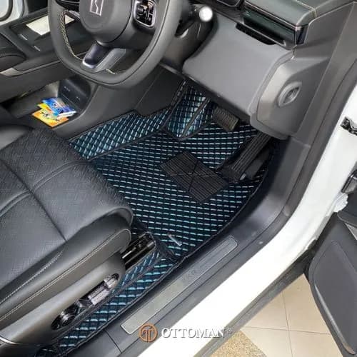 Zeekr 7X fitted with Galaxy Blue 3D car mats