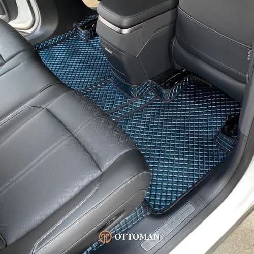 Zeekr 7X fitted with Galaxy Blue 3D car mats
