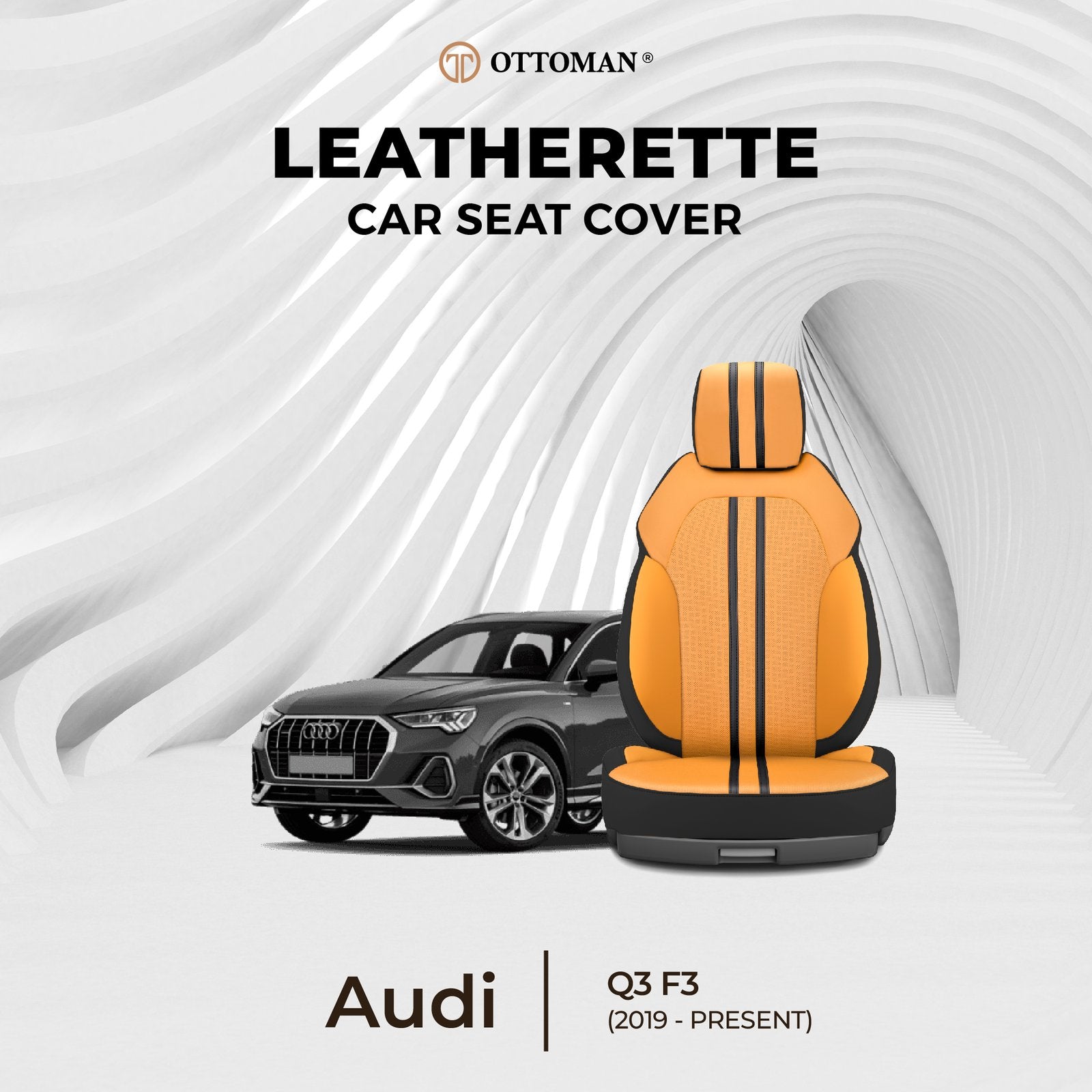 Audi Q3 F3 (2019-Present) Ottoman Seat Cover - Ottoman Car Mats