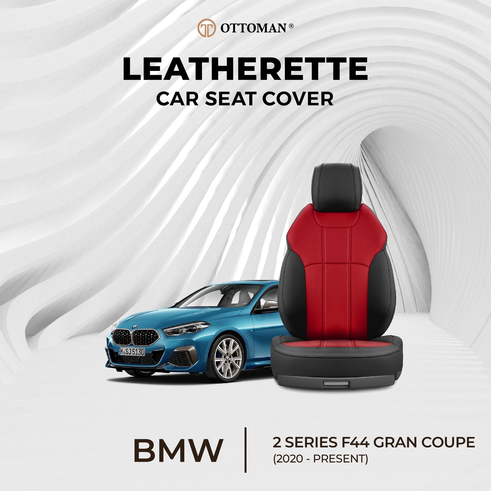 BMW 2 Series F44 GRAN COUPE (2020-Present) Ottoman Seat Cover - Ottoman Car Mats