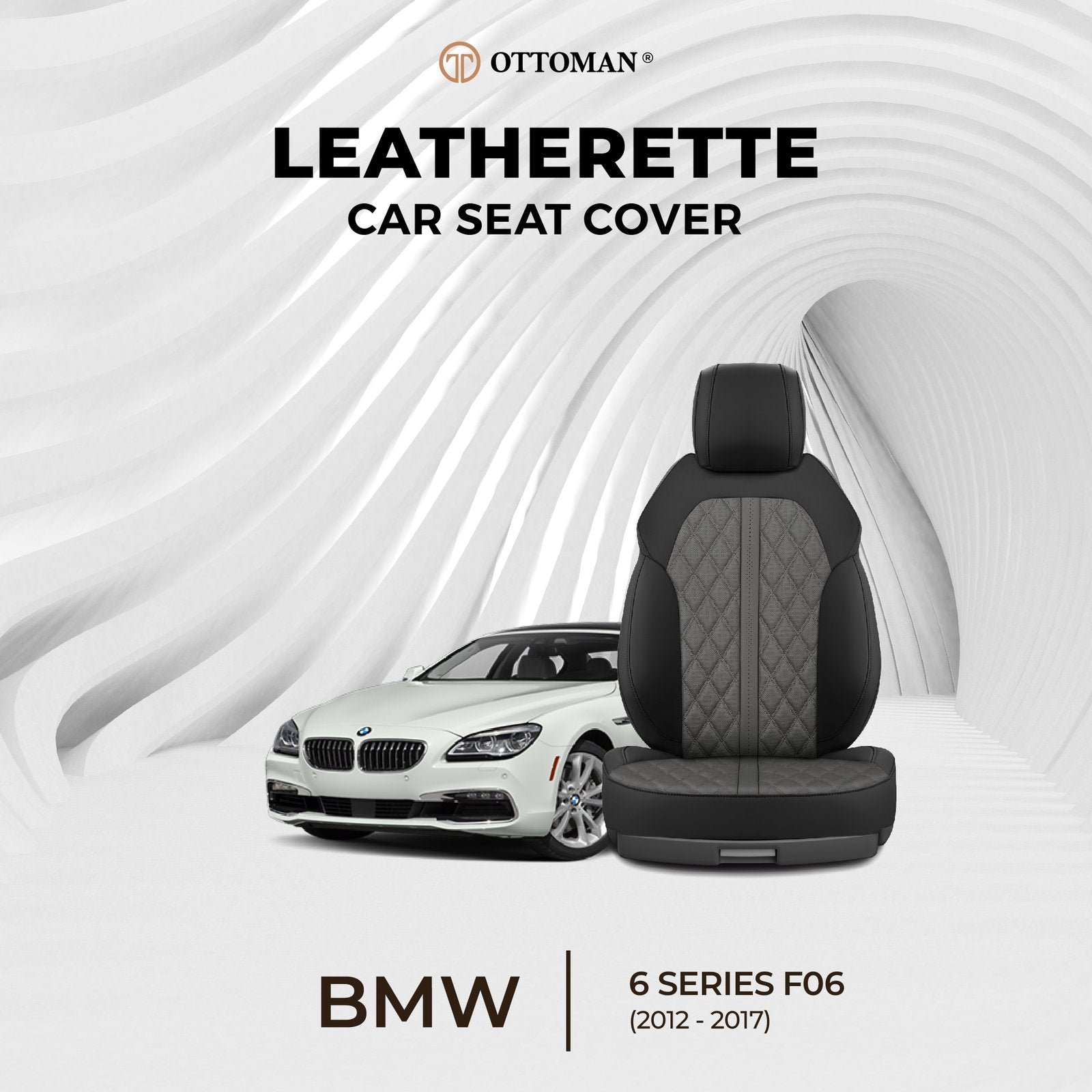 BMW 6 Series F06 GRAND COUPE (2012-2017) Ottoman Seat Cover - Ottoman Car Mats