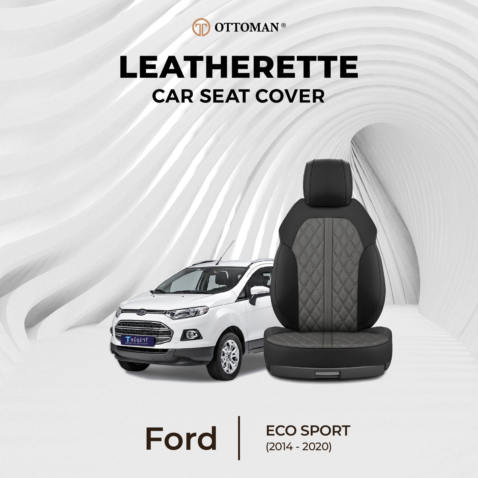 Ford Ecosport (2014-2020) Ottoman Seat Cover - Ottoman Car Mats