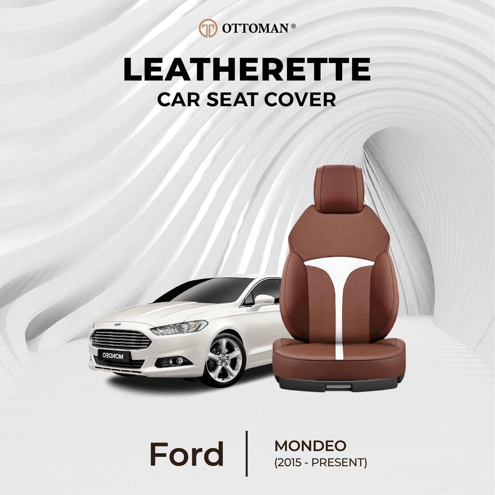 Ford Mondeo (2015-Present) Ottoman Seat Cover - Ottoman Car Mats