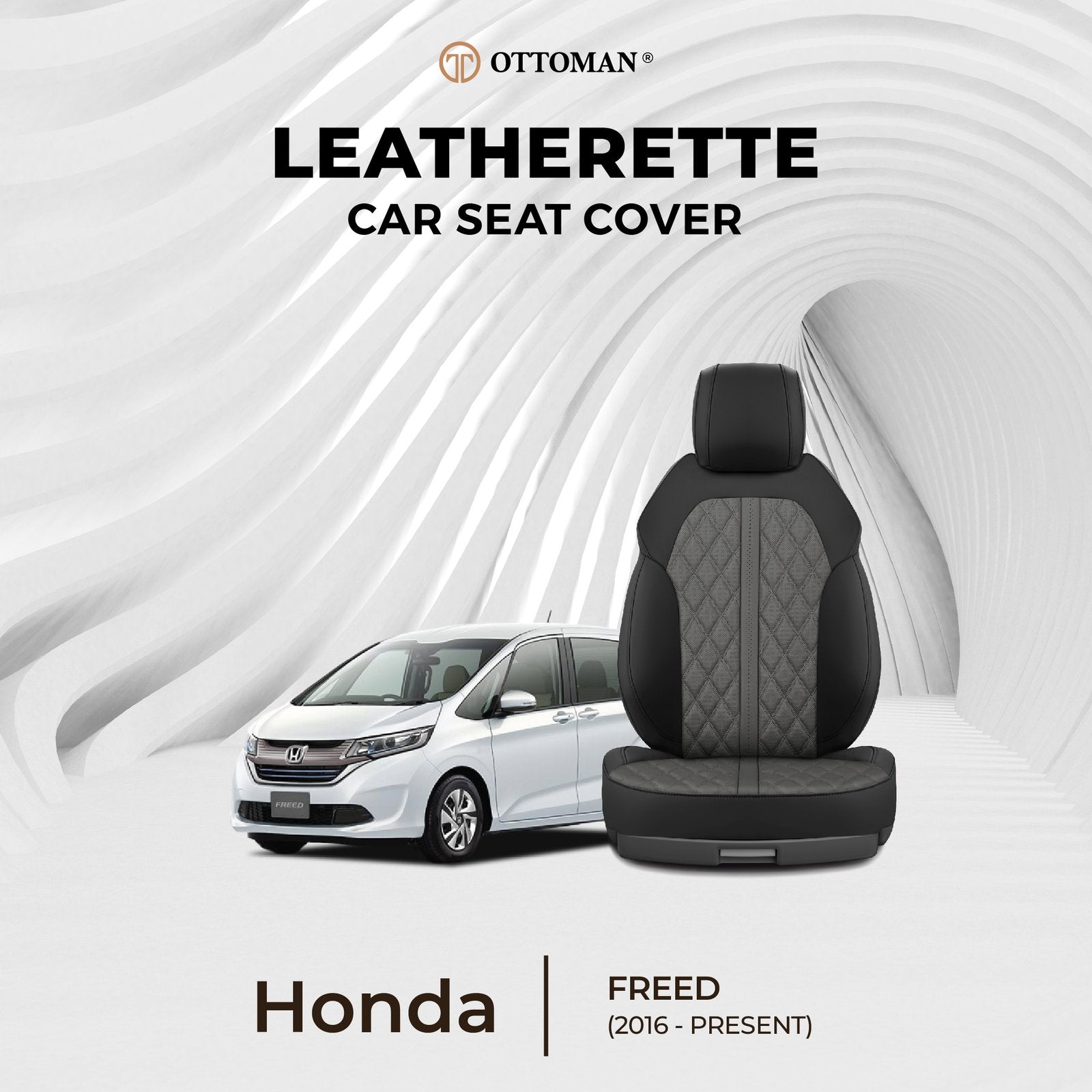 Honda Freed (2016-Present) Ottoman Seat Cover - Ottoman Car Mats