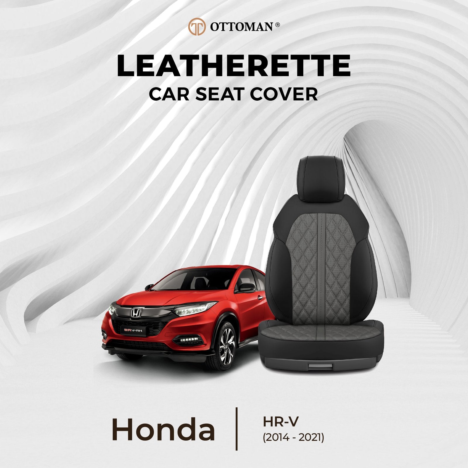 Honda HRV (2014-2021) Ottoman Seat Cover - Ottoman Car Mats