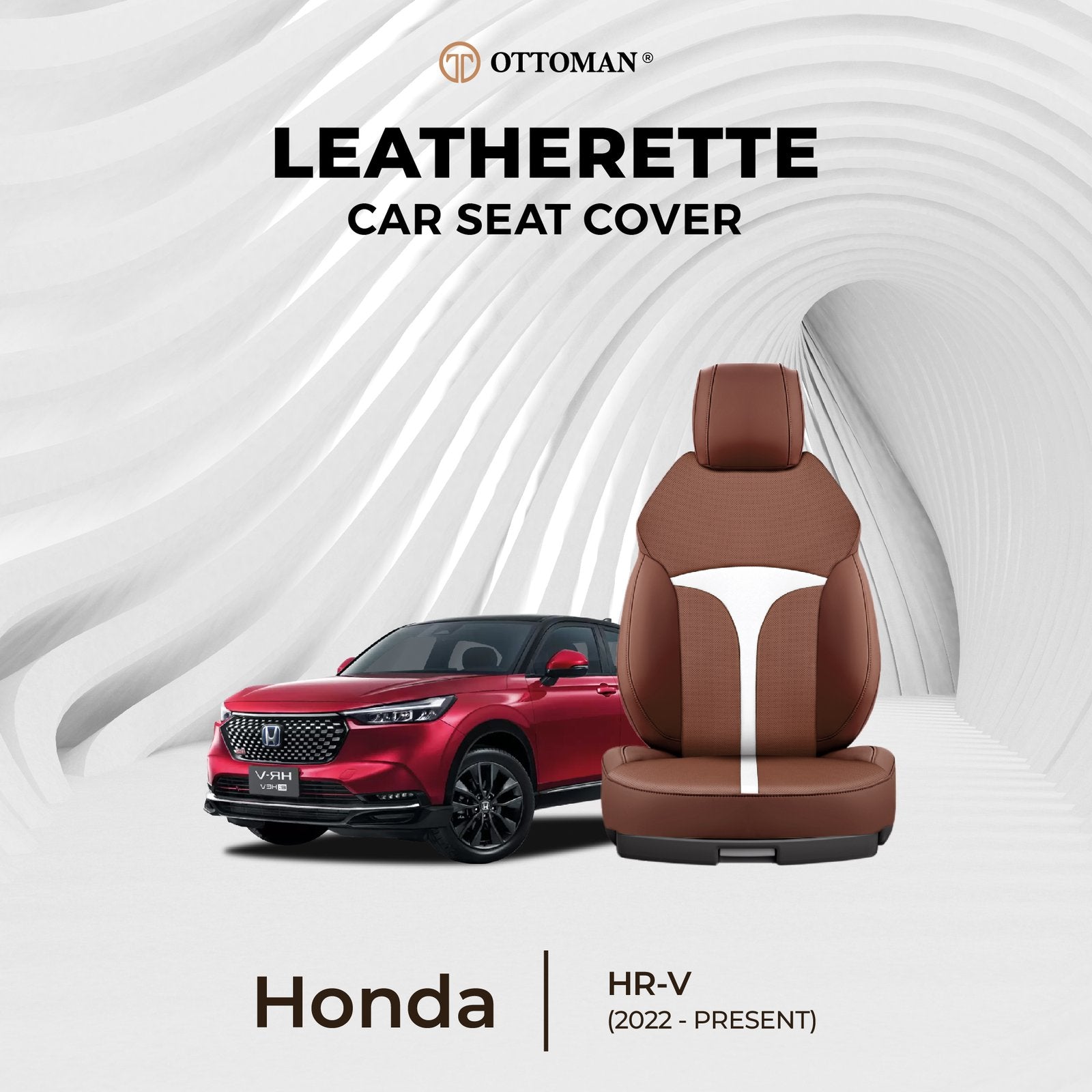 Honda HRV (2022-Present) Ottoman Seat Cover - Ottoman Car Mats