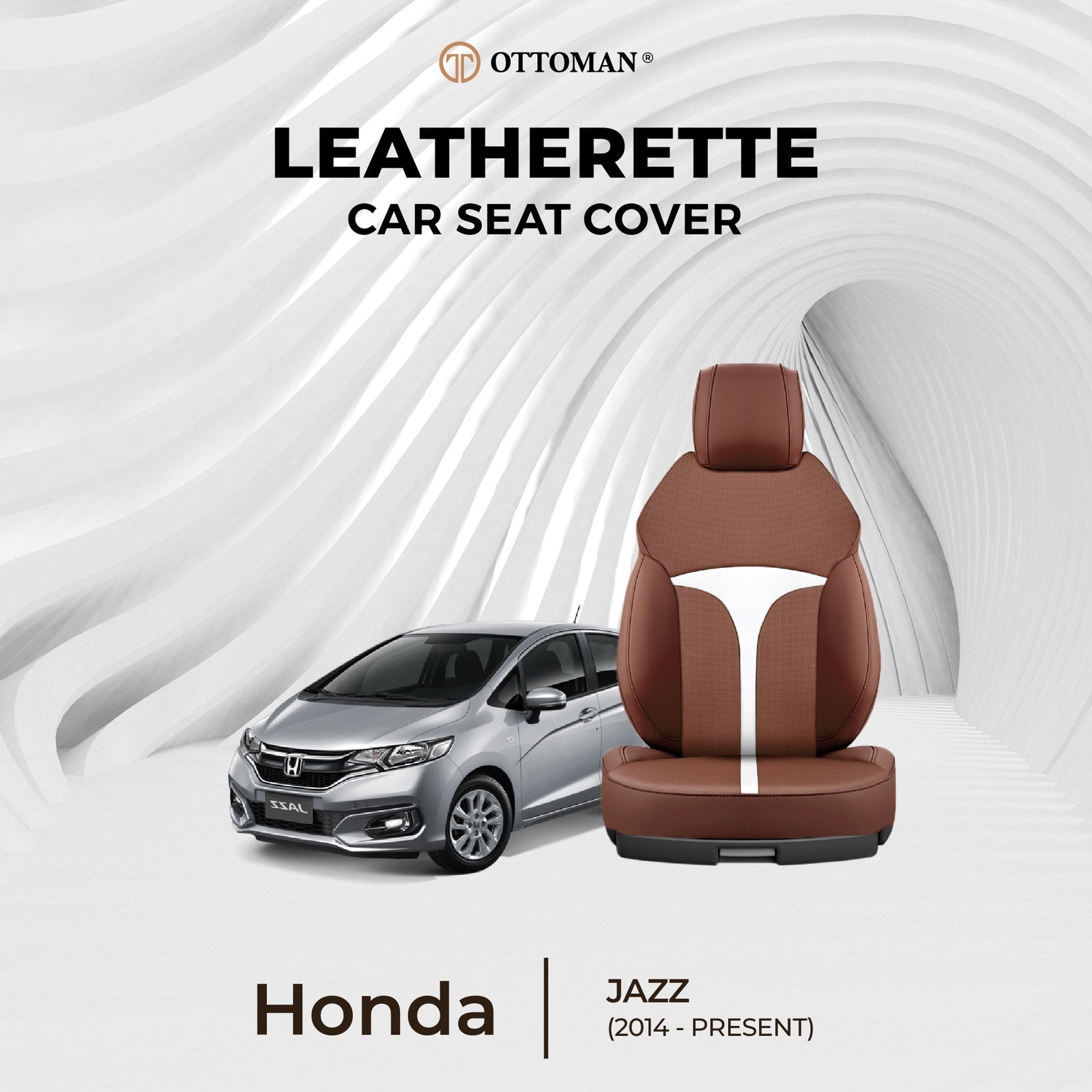 Honda Jazz (2014-Present) Ottoman Seat Cover - Ottoman Car Mats