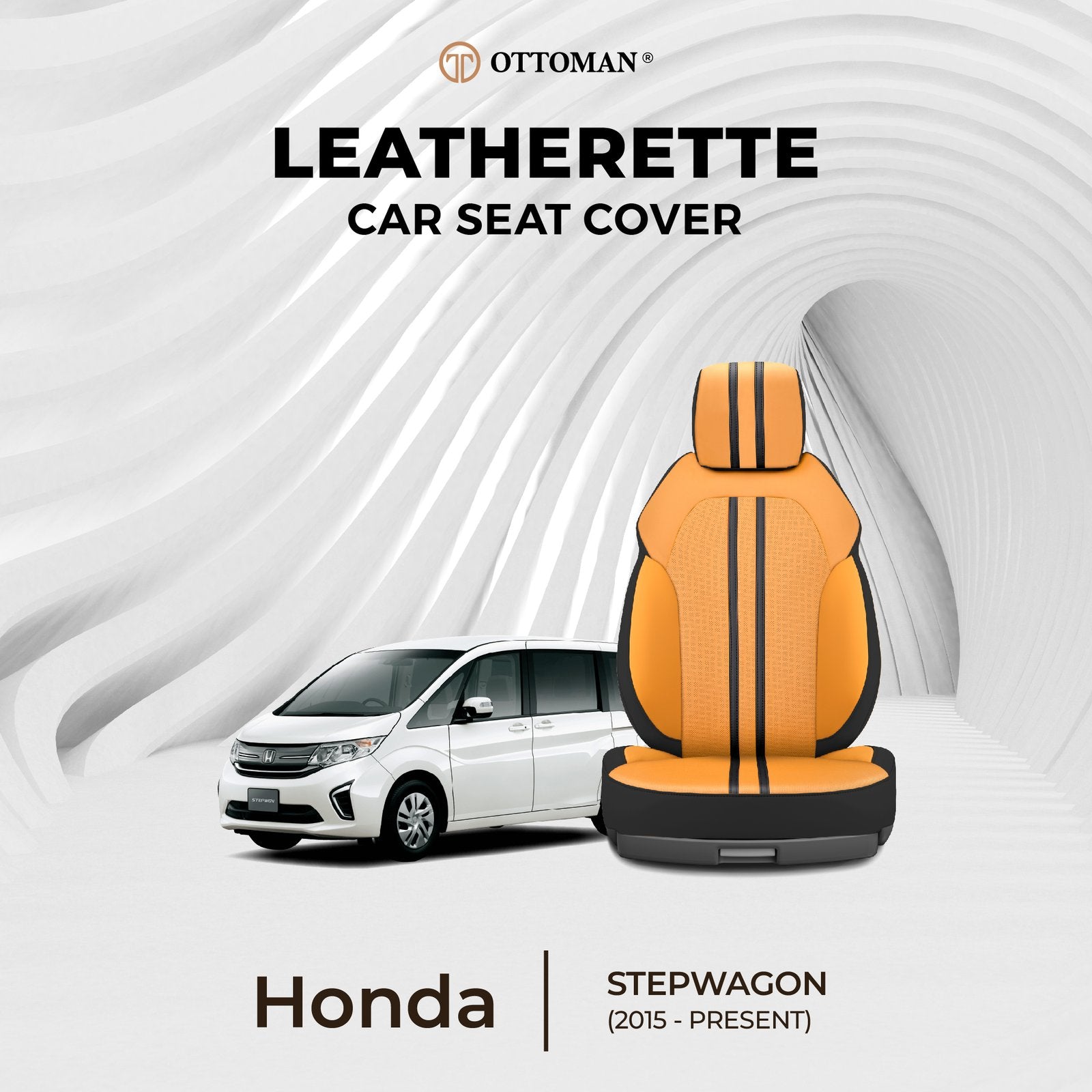 Honda Stepwagon (2015-Present) Ottoman Seat Cover - Ottoman Car Mats