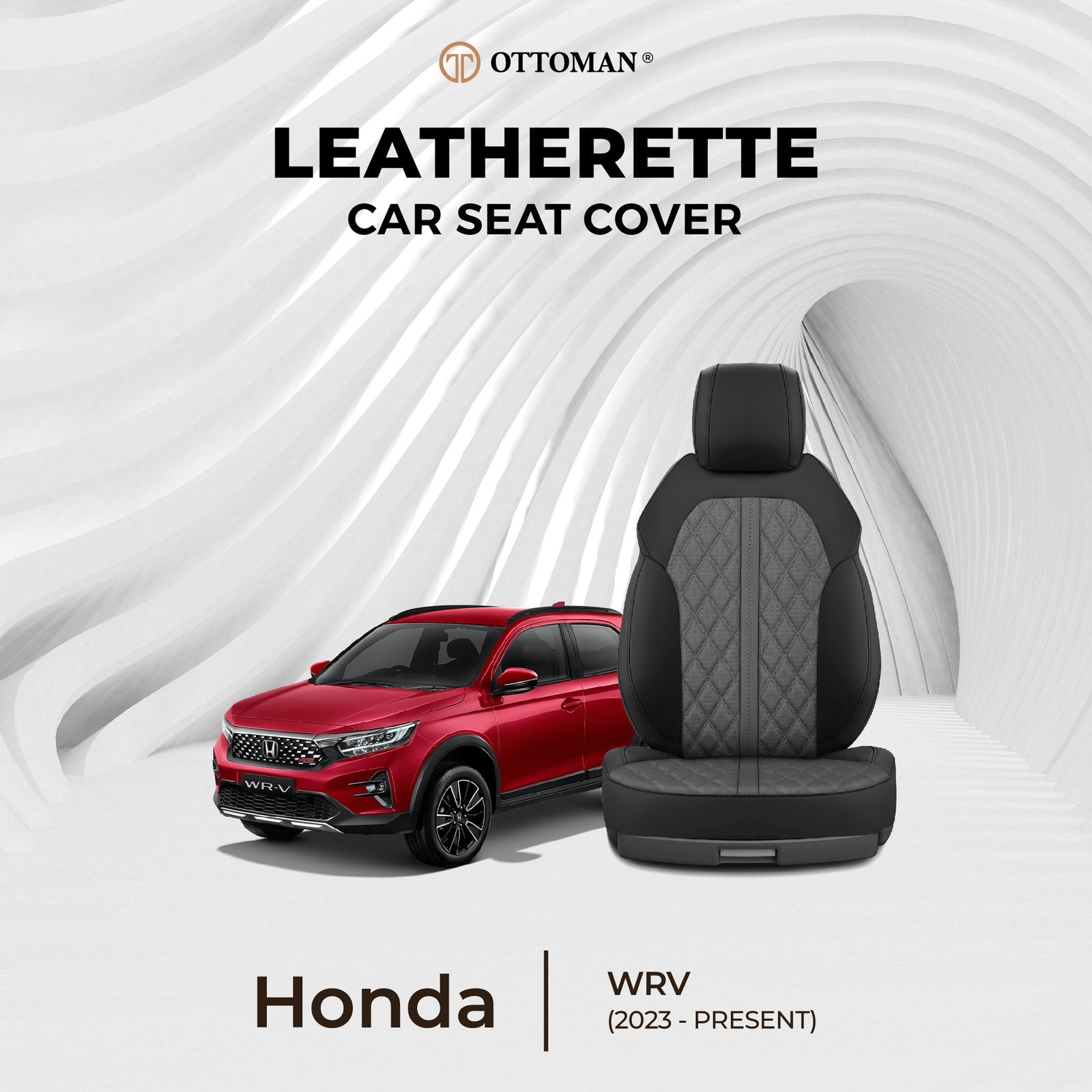 Honda WRV (2023-Present) Ottoman Seat Cover - Ottoman Car Mats