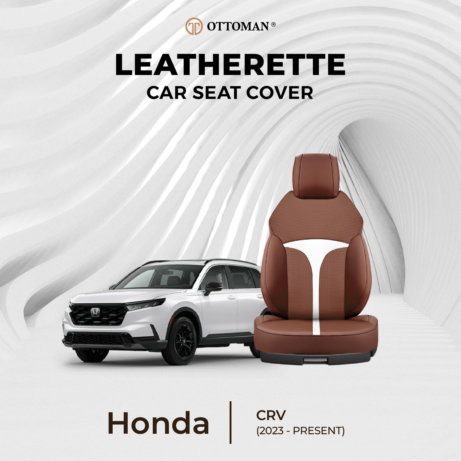 Honda CRV (2023-Present) Ottoman Seat Cover - Ottoman Car Mats