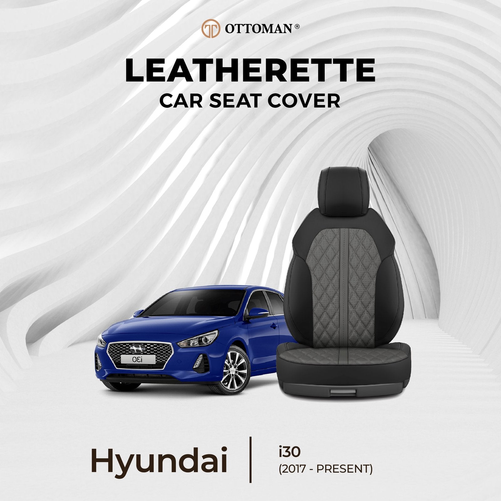 Hyundai I30 (2017-Present) Ottoman Seat Cover - Ottoman Car Mats