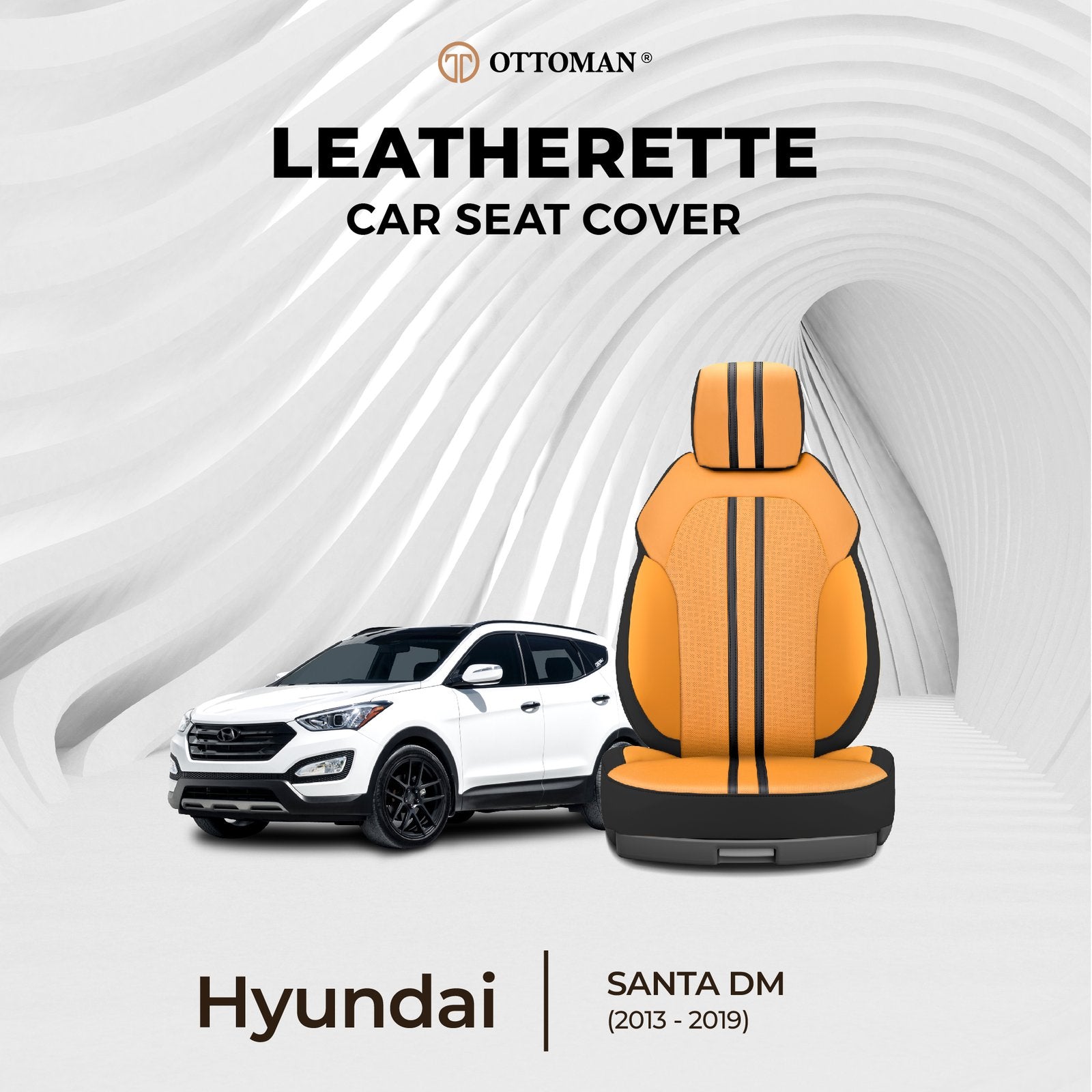 Hyundai Santa Fe DM (2013-2019) Ottoman Seat Cover - Ottoman Car Mats