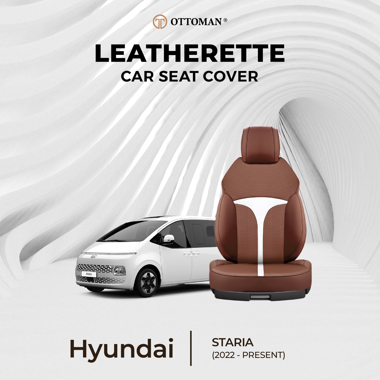 Hyundai Staria (2022-Present) Ottoman Seat Cover - Ottoman Car Mats