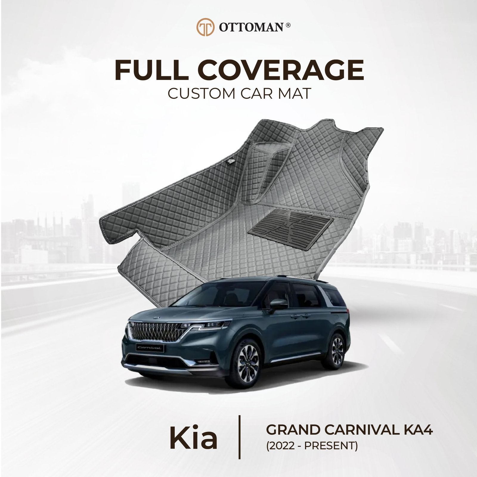 Kia Grand Carnival KA4 (2022-Present) Ottoman Car Mat