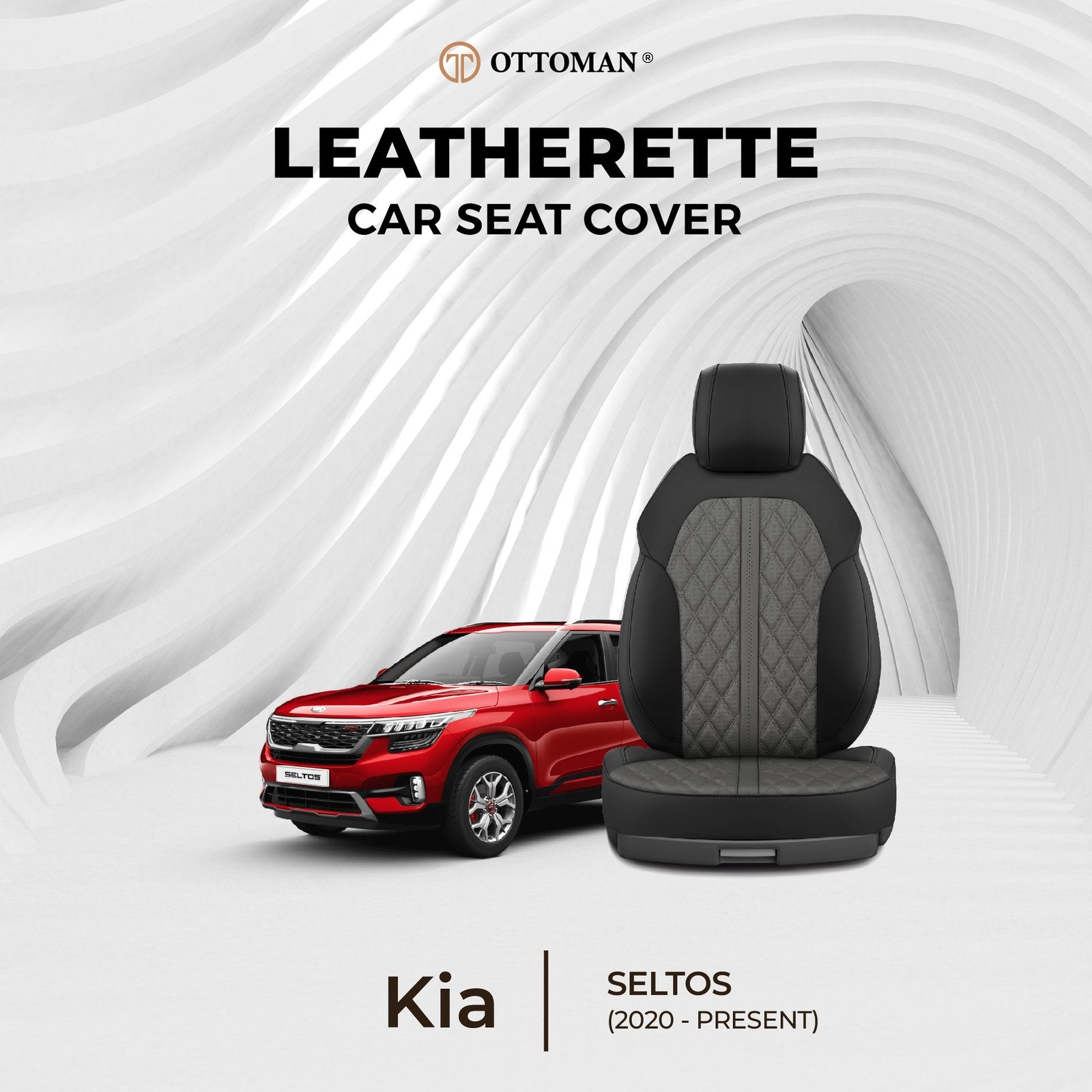 Kia Picanto SA (2004-2011) Ottoman Seat Cover - Ottoman Car Mats