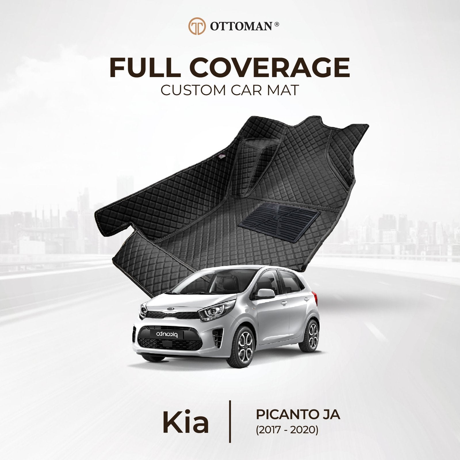 Kia Picanto JA (2017-2020) Ottoman Car Mat