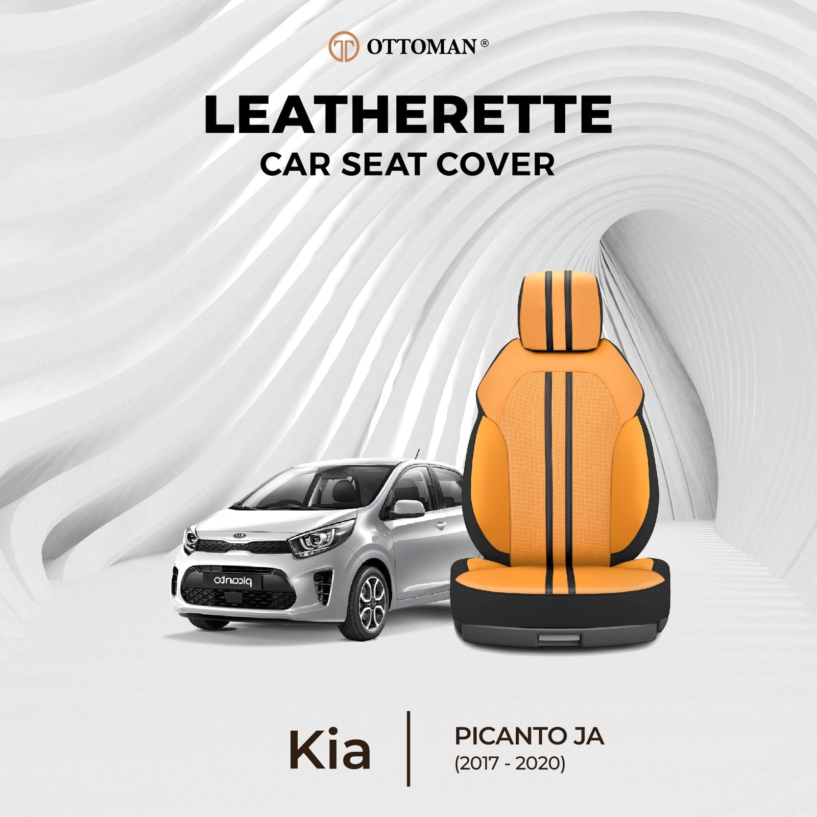 Kia Seltos (2021-Present) Ottoman Seat Cover - Ottoman Car Mats