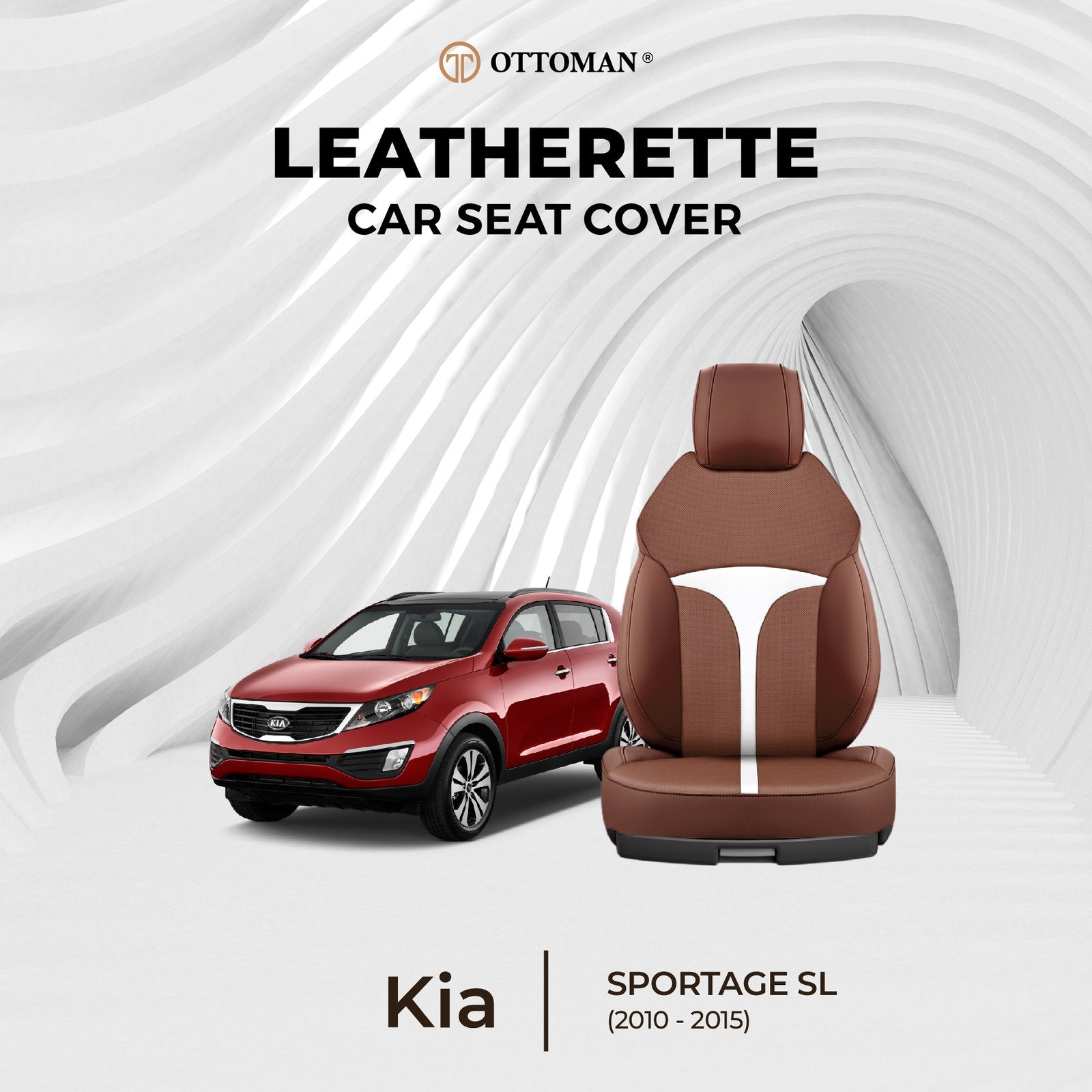 Kia Sportage SL (2010-2015) Ottoman Seat Cover - Ottoman Car Mats