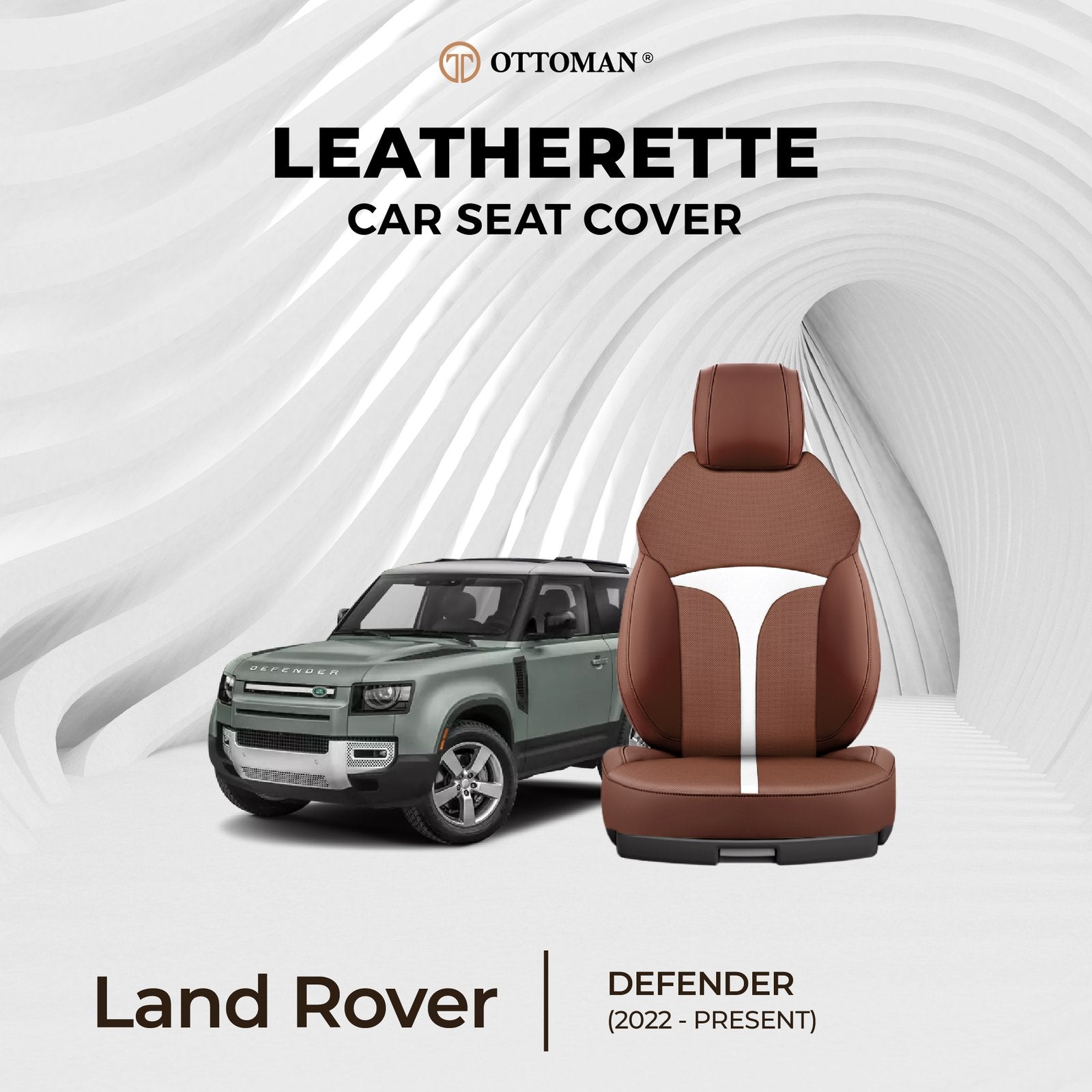 Land Rover Defender (2022-Present) Ottoman Seat Cover - Ottoman Car Mats