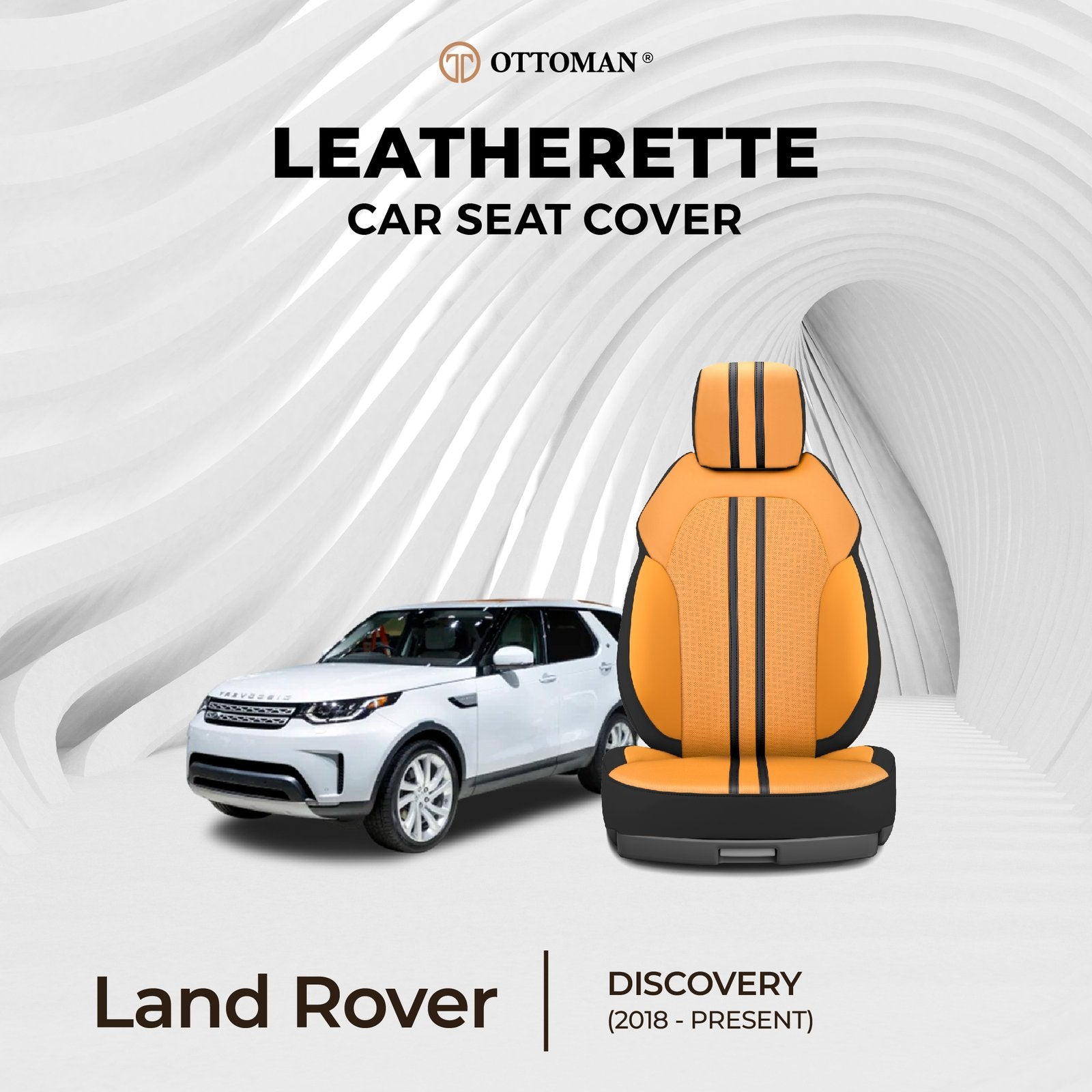 Land Rover Discovery (2018-Present) Ottoman Seat Cover - Ottoman Car Mats