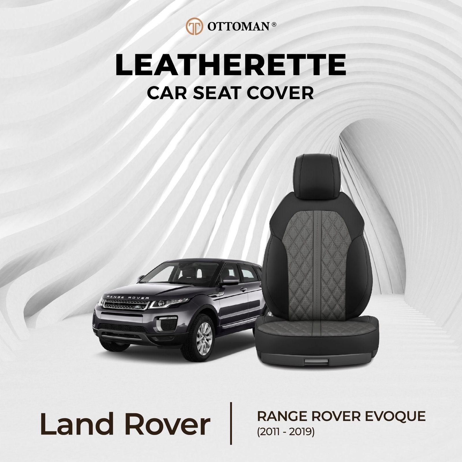 Land Rover Evoque (2011-2019) Ottoman Seat Cover - Ottoman Car Mats