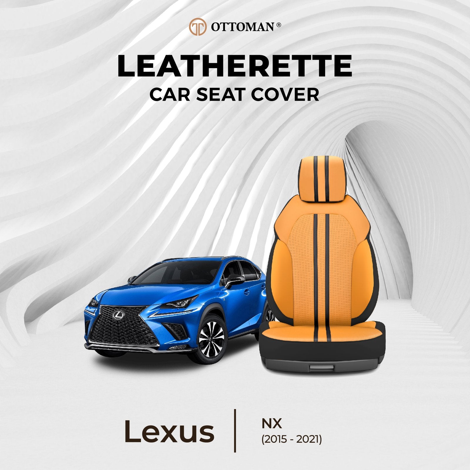 Lexus NX (2015-2021) Ottoman Seat Cover - Ottoman Car Mats