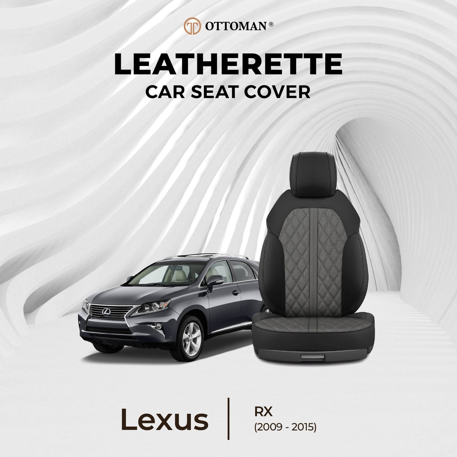 Lexus RX (2009-2015) Ottoman Seat Cover - Ottoman Car Mats