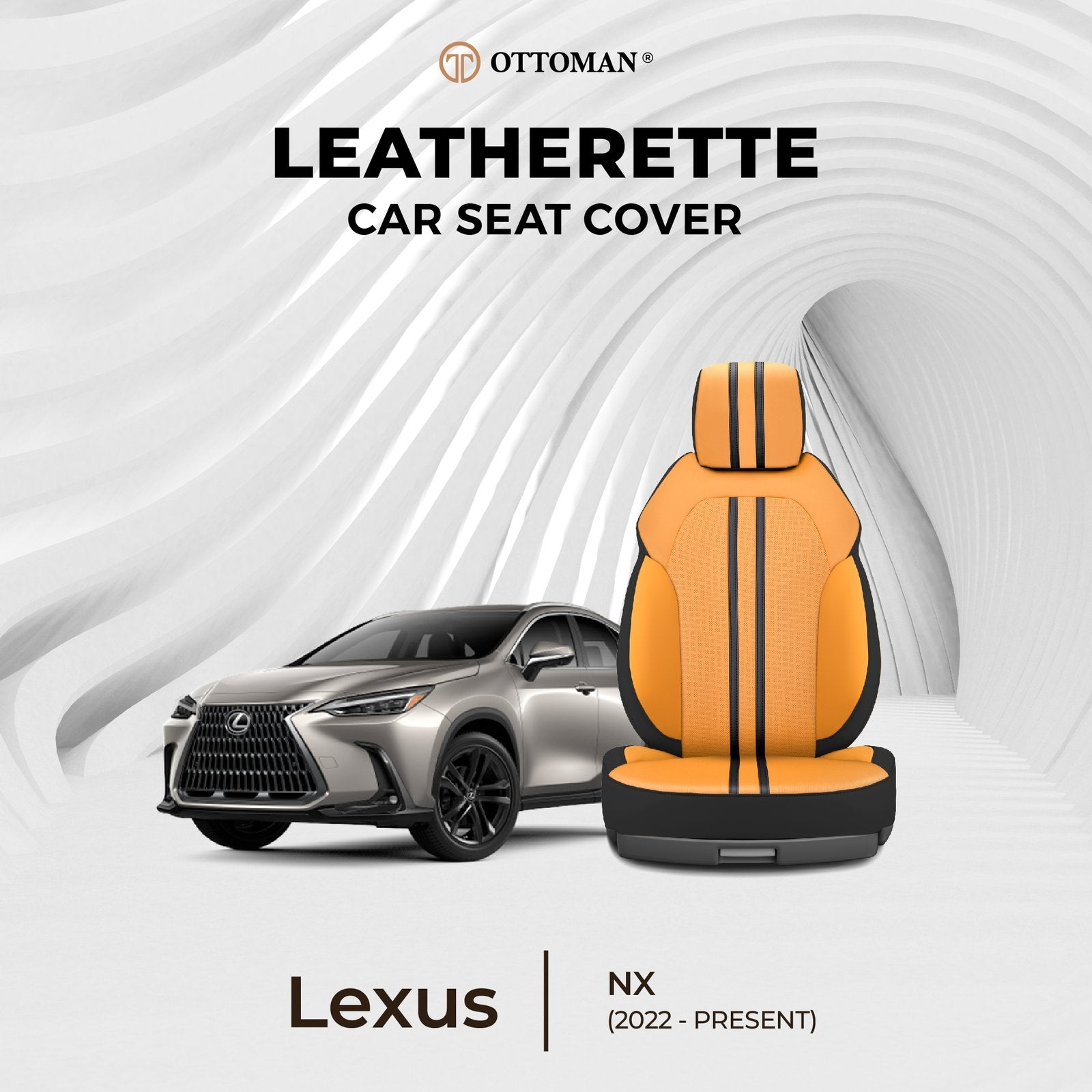 Lexus NX (2022-Present) Ottoman Seat Cover - Ottoman Car Mats